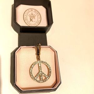 Juicy Couture Peace Sign Charm